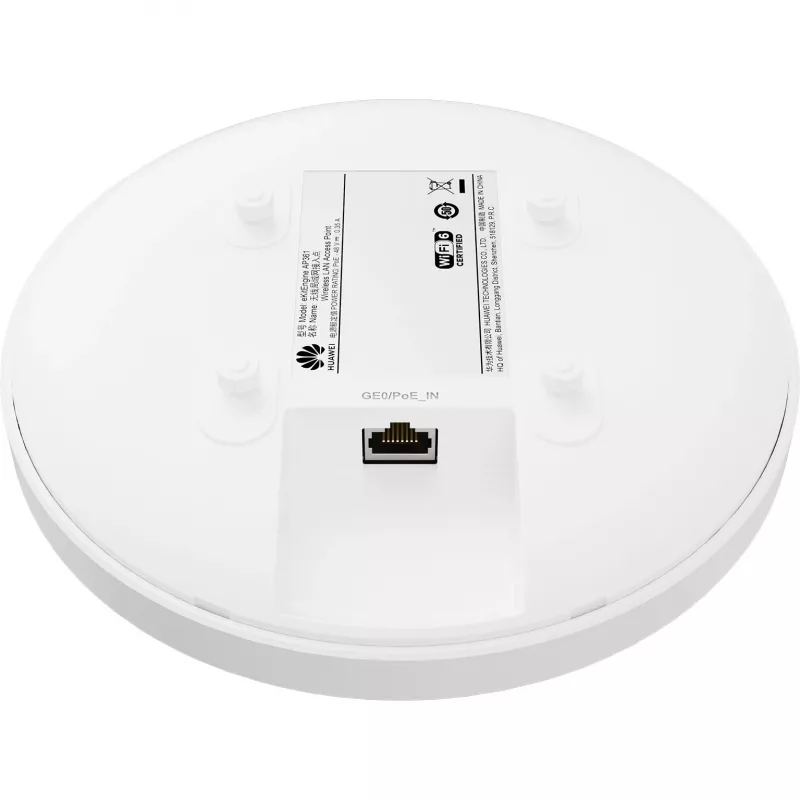 Huawei AP361 - punto de acceso - Wi-Fi 6 - 2,4 GHz, 5 GHz - montaje en pared/techo/carril DIN posible (50086871)