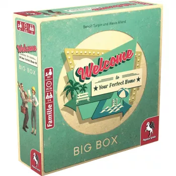 Bienvenido a tu hogar perfecto Big Box, juego de mesa