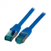 EFB-Elektronik Cable de parcheo RJ45 Cat.6A S/FTP LSZH Azul 0,5m