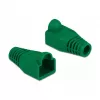 Alivio de tracción para conector RJ45 DeLOCK 86726 verde 20 uds.