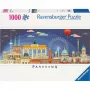 Puzle Ravensburger Panorama Noche en Berlín 1000 piezas, formato panorámico
