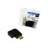 Adaptador de acoplamiento HDMI LOGILINK AH0008 — HDMI a HDMI, negro, contactos dorados