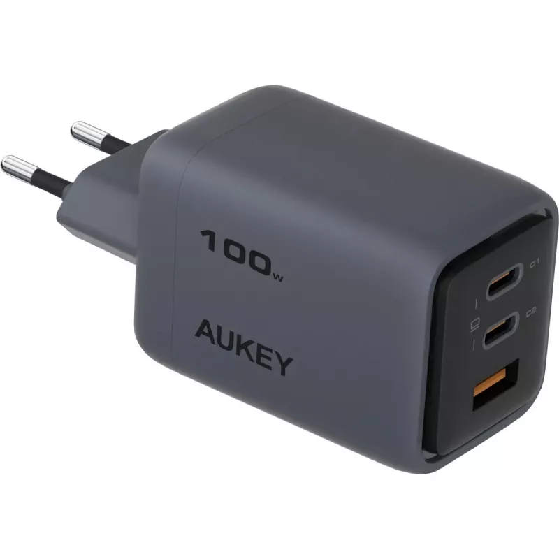Cargador de pared Comet Mix 3 PA-C5 3xUSB (2xUSB-C y 1xUSB-A) 100W 5A QC5.0 PD3.0 AFC PPS FCP SCP