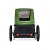 Transportín para perros BURLEY Tail Wagon BU-947108 — transportín blando para perros, negro/verde