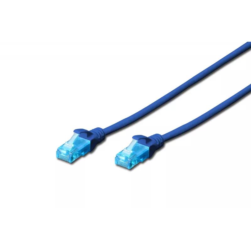Cable de parcheo Digitus CAT 5e U/UTP DK-1511-005/B