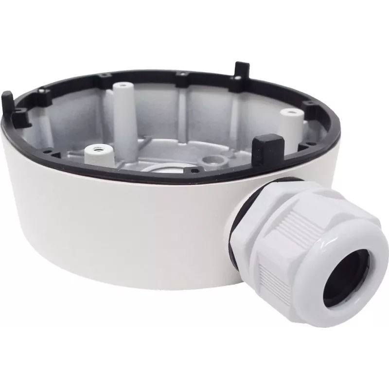 Caja de conexiones Hikvision DS-1280ZJ-TR13 Exterior Negro Plata 1kg