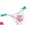 Bicicleta infantil de ciudad Toimsa PAW PATROL 14 inch acero, ruedas inflables de 14 inch, frenos de llanta delantero/trasero, cesta, asiento para muñecos, ruedines