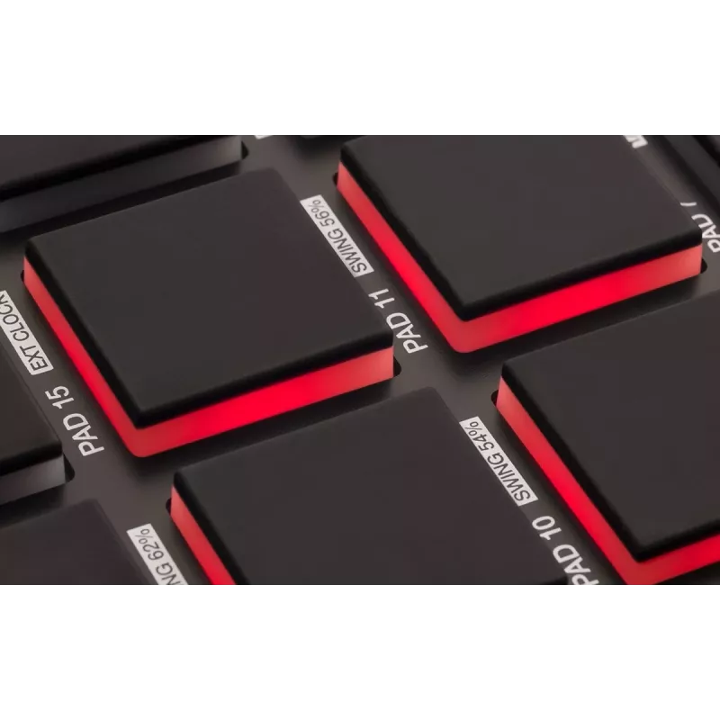 Mesa de mezclas Akai MPD218 Negro 16 pads USB Controlador MIDI