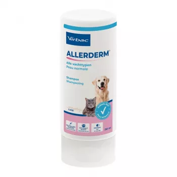 Champú VIRBAC ALLERMYL SIS 250 ml — champú veterinario hipoalergénico para perros y gatos