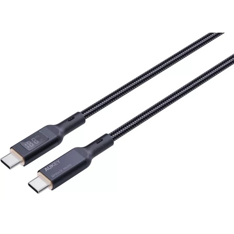 Cable USB AUKEY CB-MCC102 1,8 m USB-C Negro 480 Gbit/s