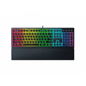 Teclado gaming con cable Razer Ornata V3 – híbrido membrana-mecánico, iluminación LED RGB, USB