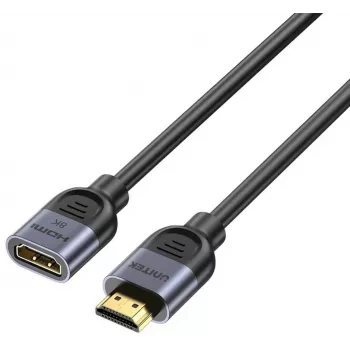 Extensor HDMI Unitek C11091AGY01-3M, cable de 3 m, compatible con hasta 8K