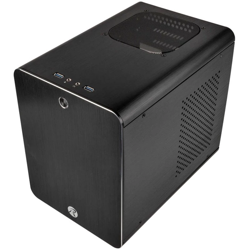 Caja RAIJINTEK METIS PLUS ALS Mini-ITX - negra - Caja - Mini-ITX
