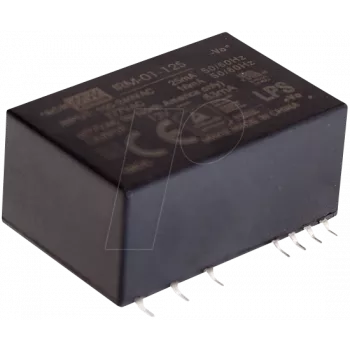 Fuente de alimentación Mean Well IRM-01-3.3S, 1 W, salida 3,3 V, 0,3 A, entrada 85–305 V