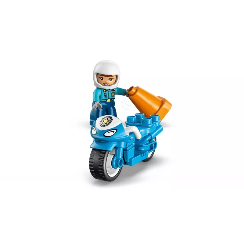 LEGO DUPLO 10471 Moto de policía azul