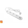 Regleta inteligente Denver SHP-300U 3 tomas AC tipo E 4 blanco