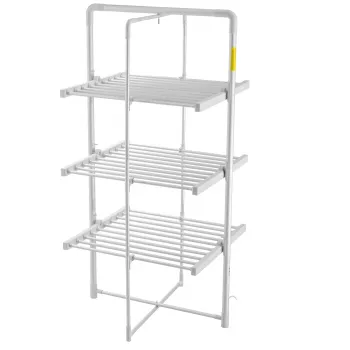 Tendedero eléctrico plegable Adler AD 7829 — 300 W, 148×52×90 cm, blanco, de pie
