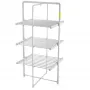 Tendedero eléctrico plegable Adler AD 7829 — 300 W, 148×52×90 cm, blanco, de pie