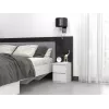 Mesita de noche MALWA M2 blanco