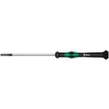 Destornillador plano Wera para electrónica y mecánica fina 2035 ancho de hoja: 2,5 mm longitud de hoja: 40 mm (05117997001)