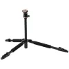 Trípode Hama Traveller 117 Ball para proyectores de datos, 3 patas, negro