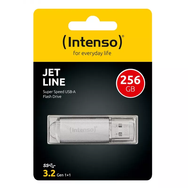 Intenso MEMORY DRIVE FLASH USB3.2/256GB 3541492 Memoria USB USB Type-A 3.2 Gen 1 (3.1 Gen 1) Plata