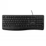 Teclado USB con cable SBOX K-103 US negro — distribución US, conexión USB