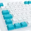 Ducky set de teclas, PBT, ISO (DE) - blanco/azul