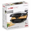 Sandwichera Clatronic ST 3778 750 W negra, acero inoxidable