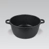 Olla con tapa Maestro MR-4616C 16 cm 1 l Negra