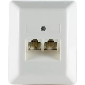 Toma de corriente ShiverPeaks BS74230-4 blanca