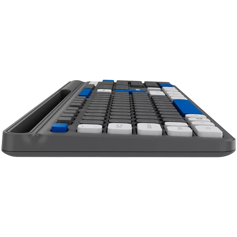 Teclado inalámbrico CANYON HKB-W03 gris – diseño compacto, funciona con pilas AAA, modelo CNS-HKBW03DG