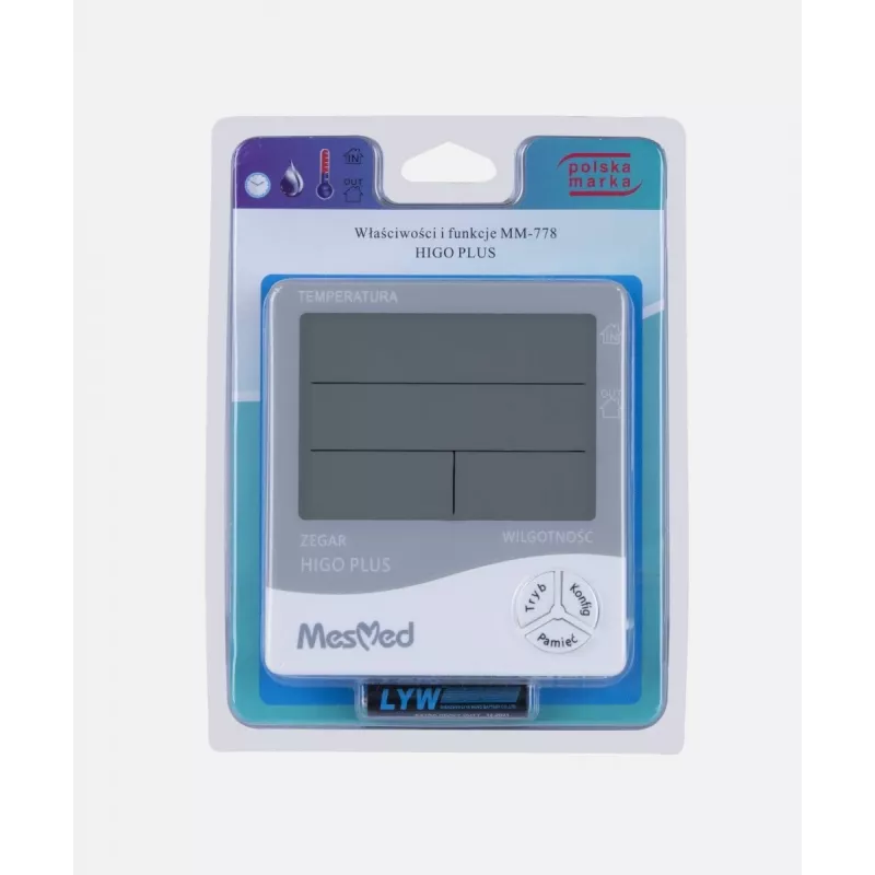 Higrómetro digital Mesmed MM-778 Higo Plus — indicador de temperatura y humedad