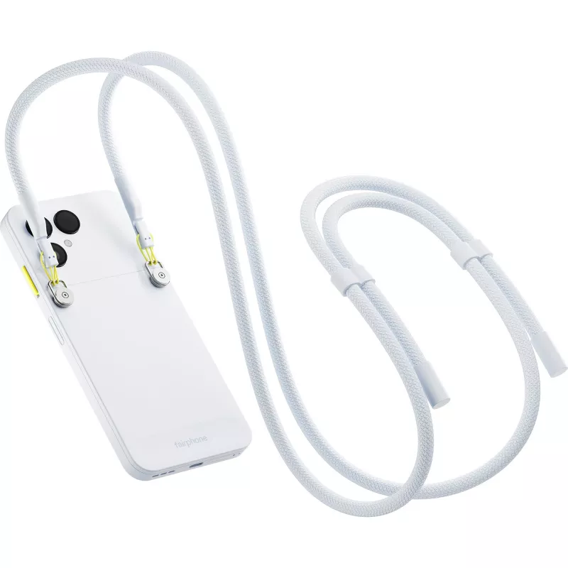 Correa Cloud White, lazo blanco, para Fairphone 6