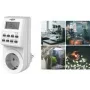 Temporizador digital de enchufe Ansmann 1260-0009 programa diario, programa semanal 3680 W función aleatoria, cambio horario verano/invierno, función de programación (1260-0009)