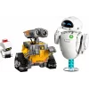 LEGO Disney Pixar 43279 WALL-E y EVE set de construcción, 811 piezas, 18+
