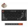 Teclado mecánico 75% Keychron V1 Ultra 8K — QWERTY, Bluetooth y cable, RGB, negro