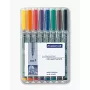 Rotulador Staedtler 316 WP8 negro azul marrón verde naranja rojo violeta amarillo