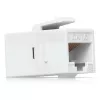 UBIQUITI CAT6 KEYSTONE COUPLER, PACK DE 12. ACOPLADOR KEYSTONE CAT6 PASANTE PARA CONECTAR SIN PROBLEMAS CABLES ETHERNET PRECONFECCIONADOS