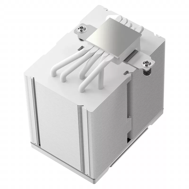 Disipador de aire para procesador DeepCool AK500 G2 WH, ventilador de 120 mm, presión de aire máx. 3,33 mmH2O, 117×129×159 mm, blanco