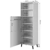 Armario ABETO 60x40x176.5 cm blanco/blanco brillo