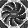 Ventilador de carcasa de 120 mm PCCOOLER CORONA-WHITE, 1000–1800 rpm, LED blanco, 120×25 mm