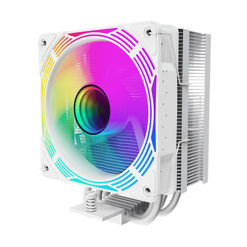Gamemax | Disipador de CPU por aire | ICE FORCE | Blanco