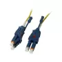 Cable de fibra óptica 2 fibras 0,5 m LC-LC 9/125 µm OS2 Uniboot giratorio Push/Pull AD 2 mm - Cable - Fibra monomodo (S215525)