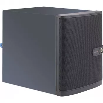 Caja de PC Supermicro CSE-721TQ-350B2 Mini Tower Negra