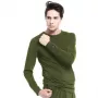 Blusa Glovii GJ1CXL cuello redondo manga larga elastano poliéster
