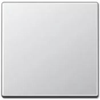 Jung A 590 AL marco embellecedor, acabado aluminio, compatible con las series 501/502/503/506/507
