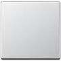 Jung A 590 AL marco embellecedor, acabado aluminio, compatible con las series 501/502/503/506/507