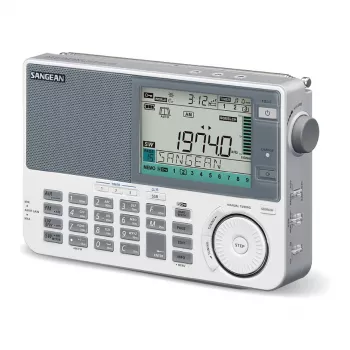 Radio portátil Sangean ATS-909 X2 — blanco — sintonizador digital AM FM SW