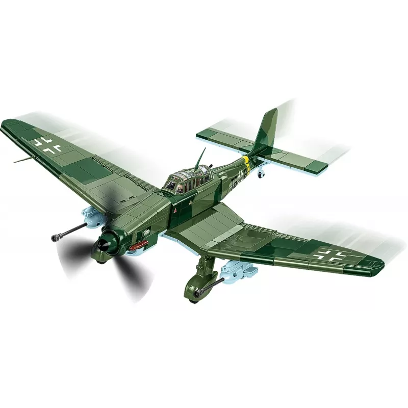 Set de construcción Cobi Blocks Junkers JU 87G-2 Stuka 571 piezas maqueta